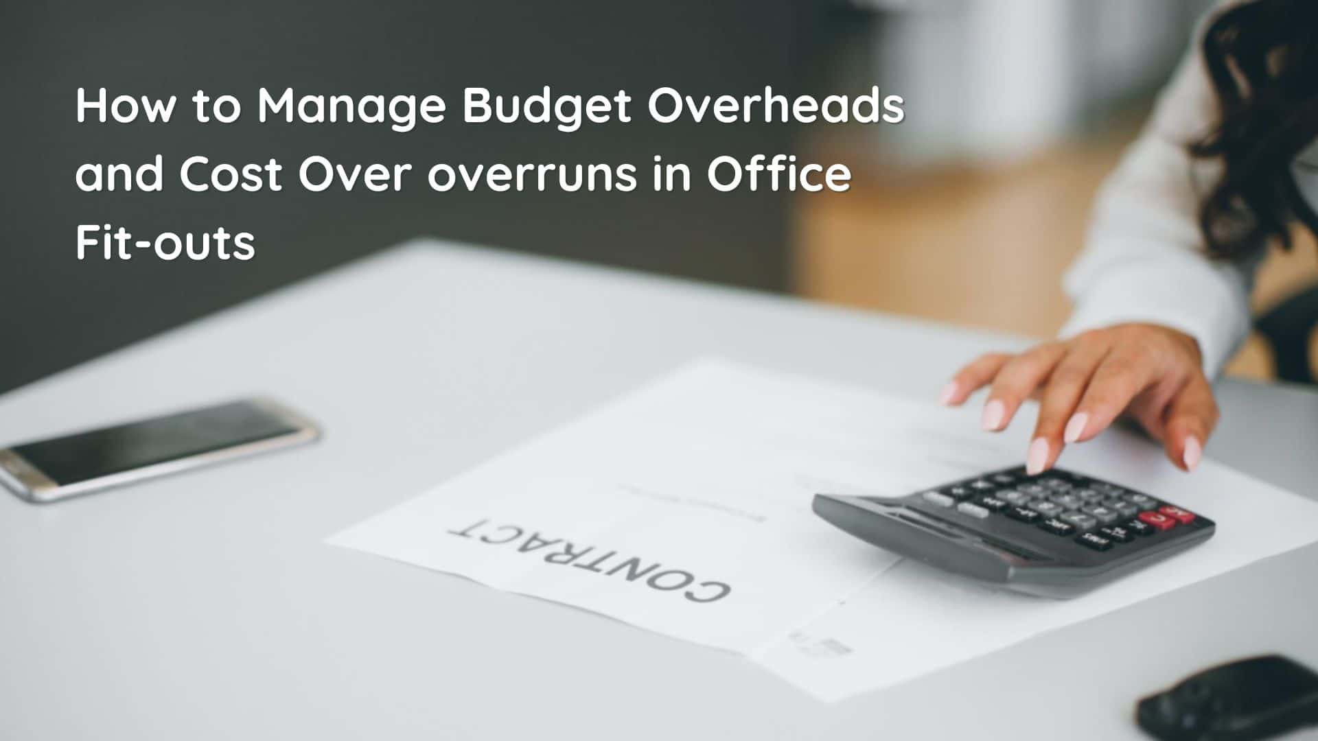 Manage Budget Overheads