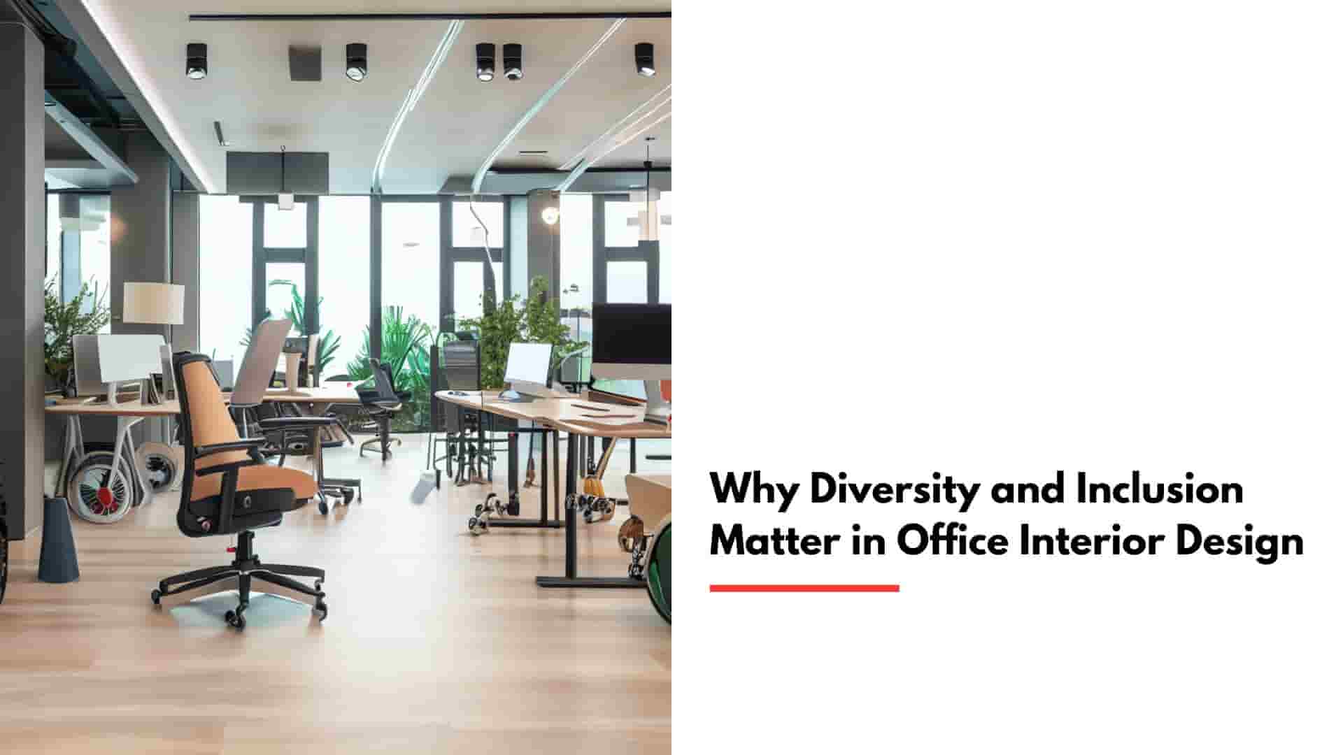 Diversity and Inclusion matter in Office Interior Design Cover