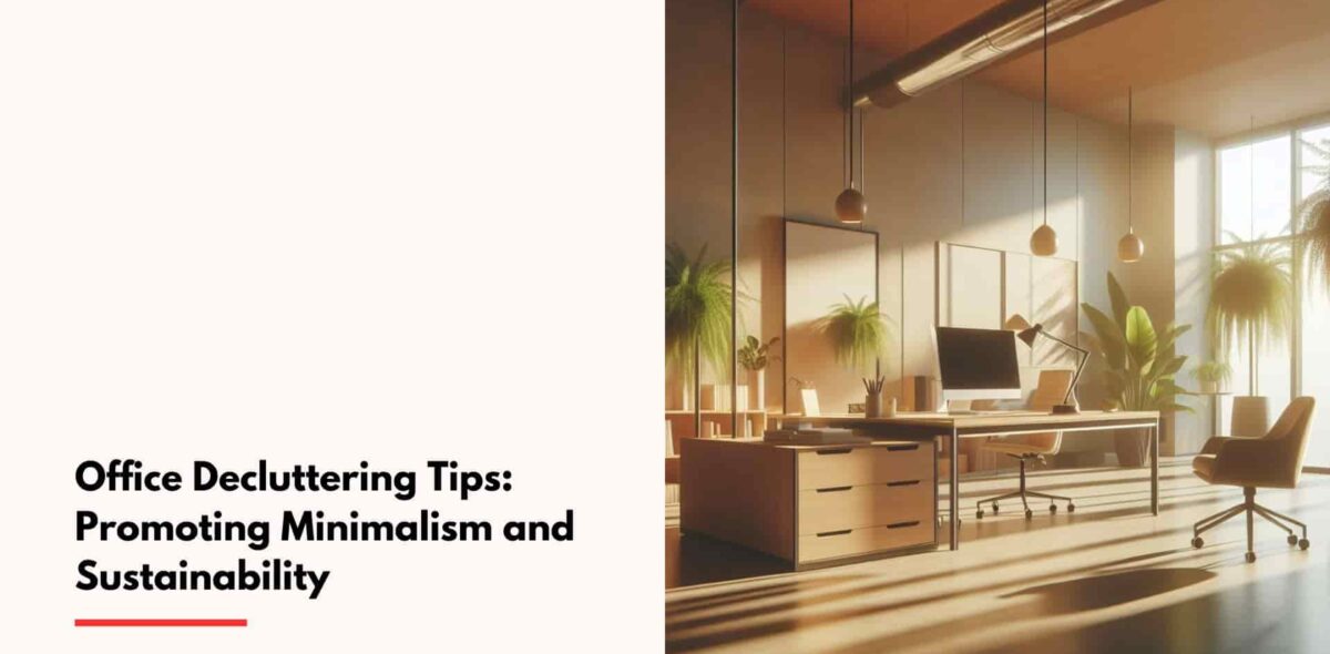 Blogs Office Decluttering Tips: Promoting Minimalism and Sustainability cover