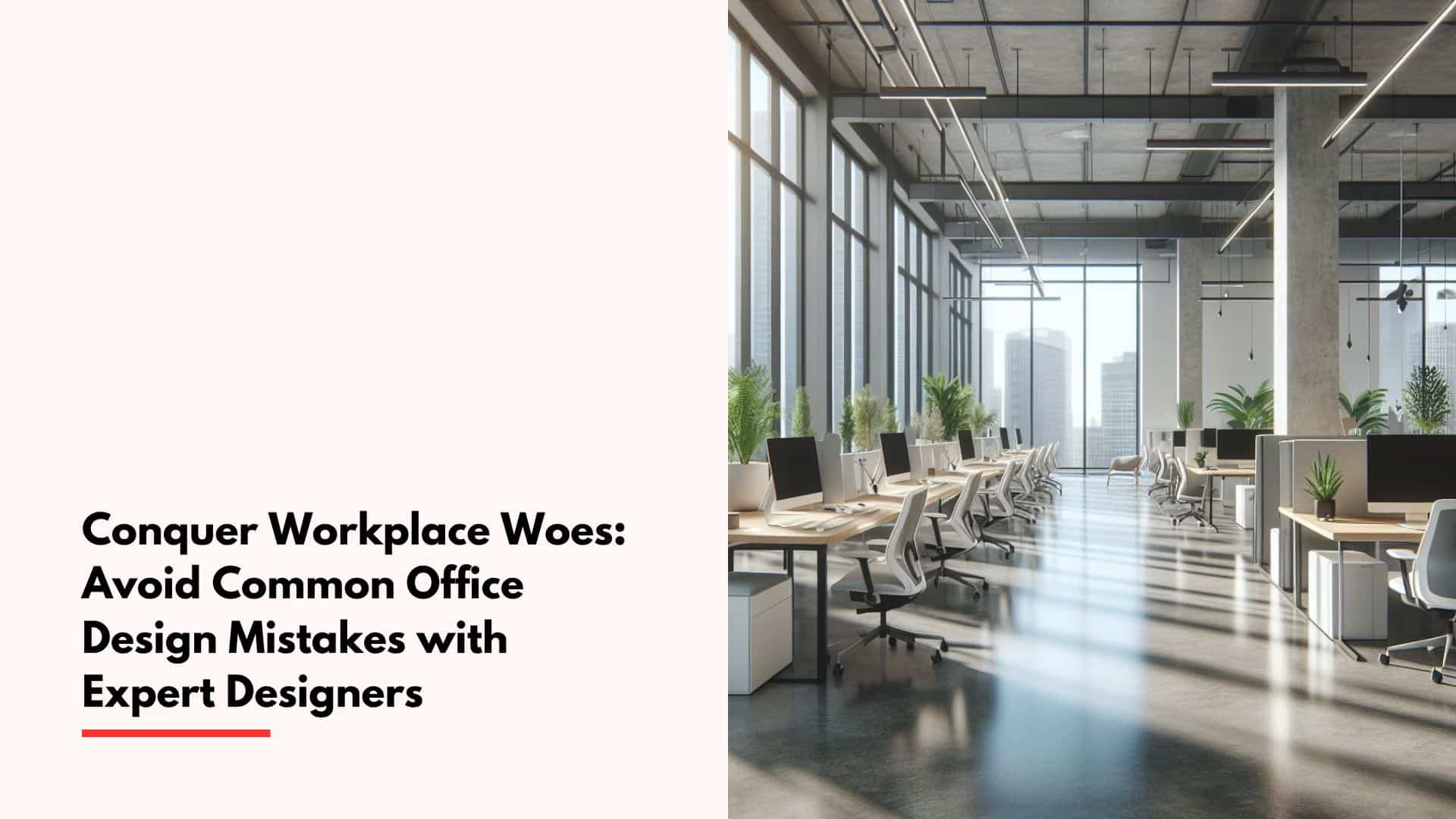 Avoid Common Office Design Mistakes with Expert Designers cover