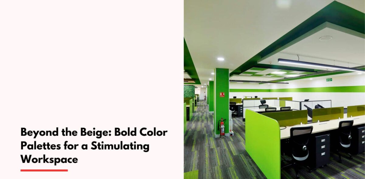 Blogs Beyond the Beige: Bold Color Palettes for a Stimulating Workspace Cover