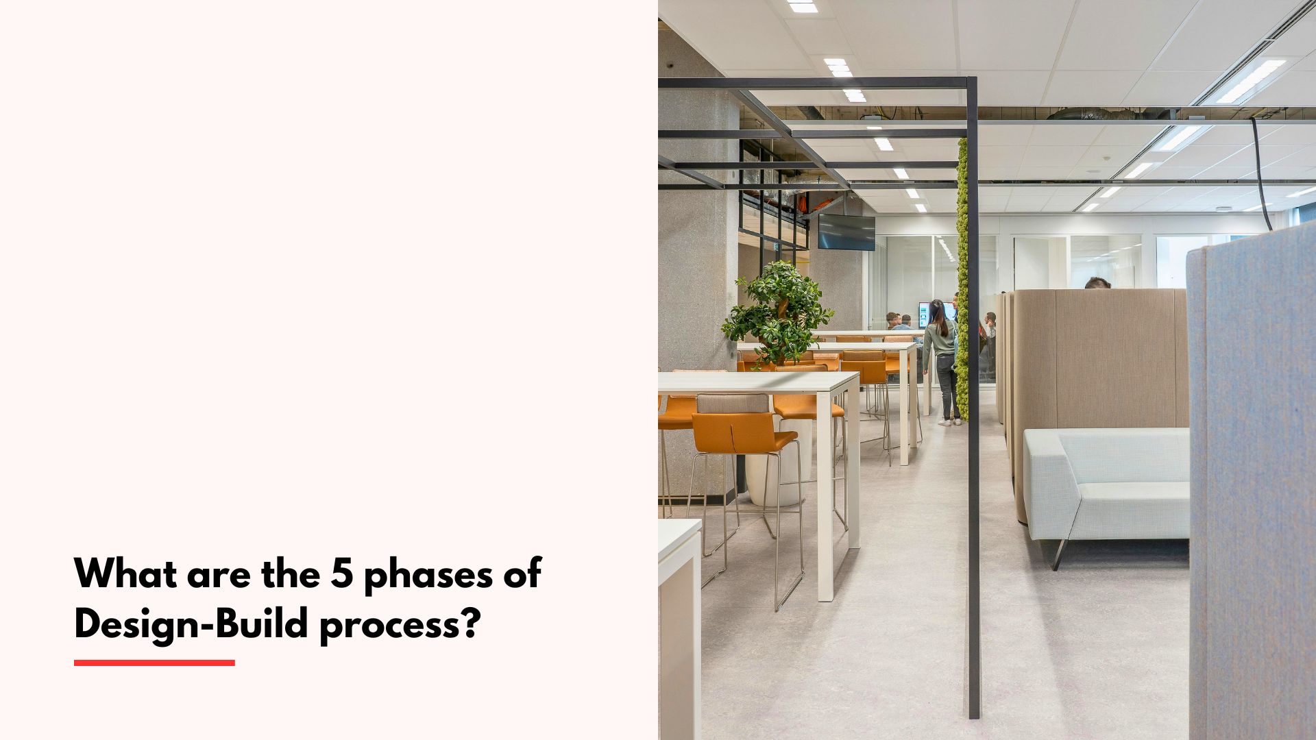 What are the 5 phases of Design-Build process