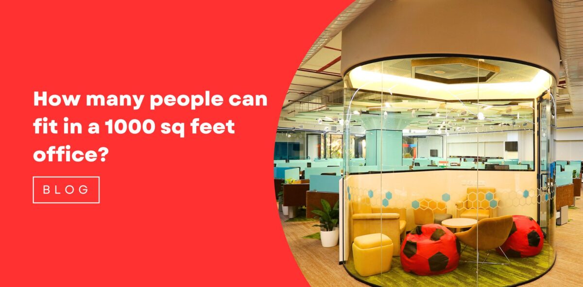 How many people can fit in a 1000 sq feet office?
