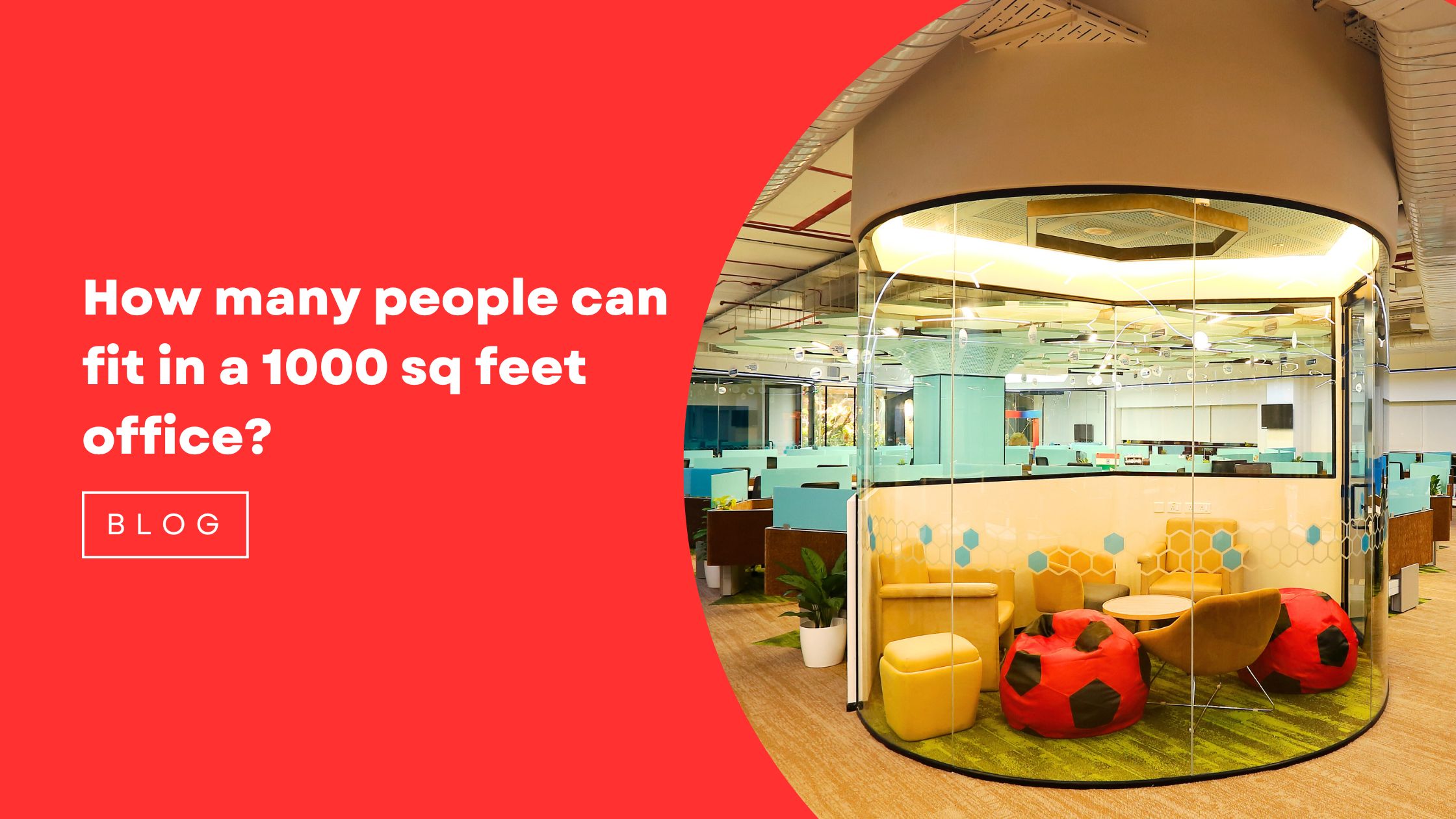How many people can fit in a 1000 sq feet office?