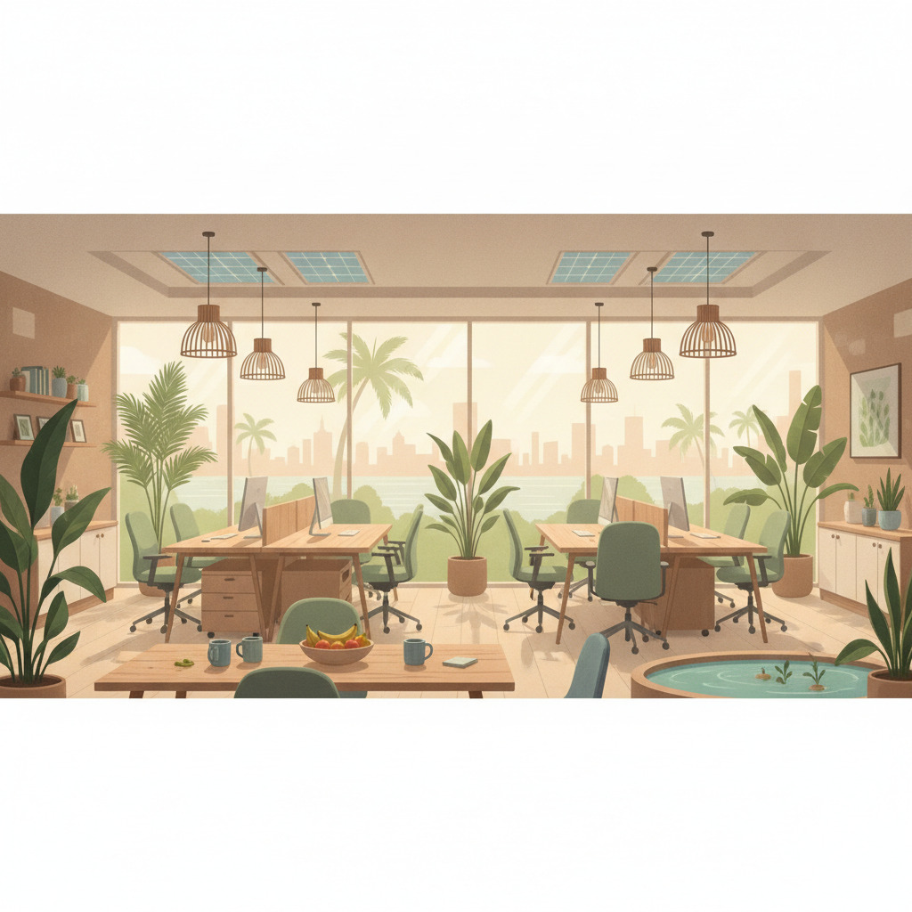 A Guide to Sustainable and Eco-Friendly Office Interiors in Chennai