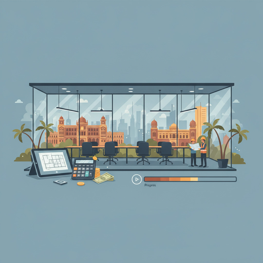 Learn the exact office interior design cost in Karnataka to plan your workspace budget. Discover real-world tips, hidden fees, and expert cost-saving ideas.
