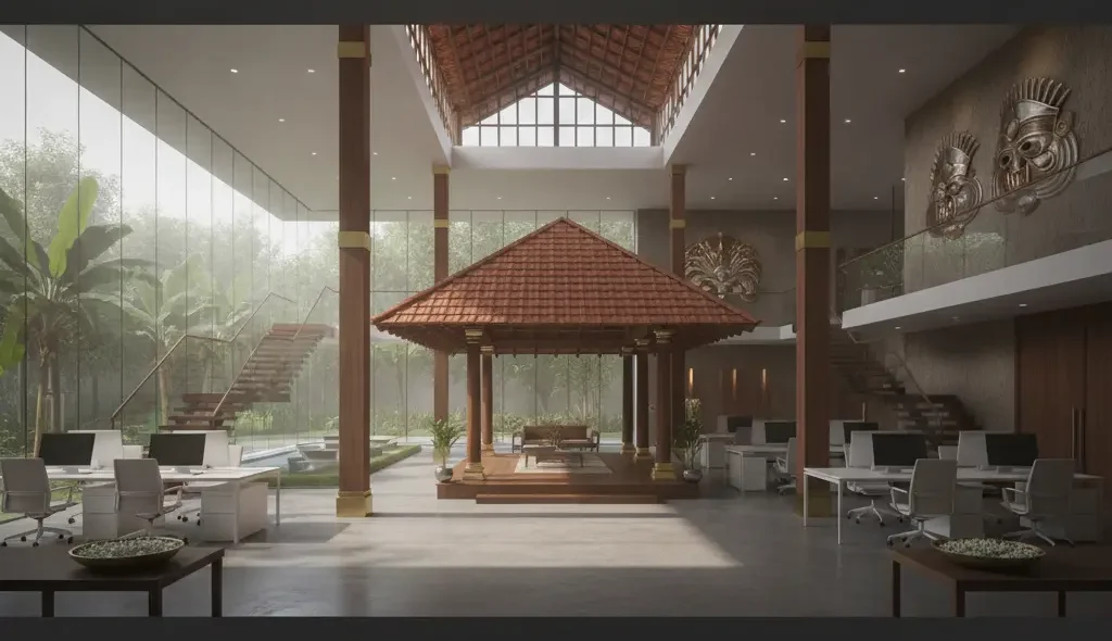 Blogs integrating traditional kerala architecture in mod